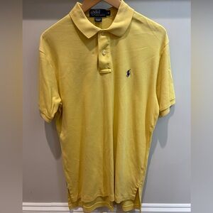 Men’s size medium Ralph Lauren yellow Polo!